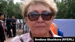 Тарихшы ғалым Айман Досымбаева. Астана, 31 мамыр 2012 жыл.