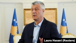 Veličanje figure dželata Balkana, Slobodana Miloševića i ostalih generala, i poruke o miru i razumevanju, ne idu paralelno jedna s drugom: Hašim Tači