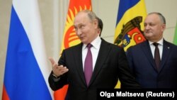 Vladimir Putin și Igor Dodon