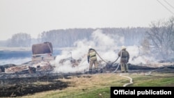 Каракүлдә янгын сүндерүчеләр