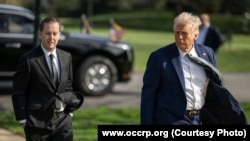 Серхио Гор және Дональд Трамп