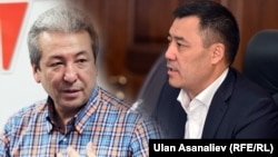 Адахан Мадумаров жана Садыр Жапаров.