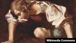 "Нарцисс".  Микеланджело Меризи да Караваджо.