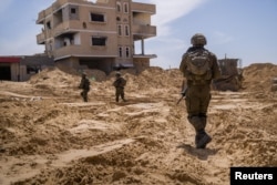 Израильский рейд на юге сектора Газа. Апрель 2025 года