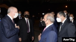 Ադրբեջան - Թուրքիայի նախագահ Ռեջեփ Էրդողանը ժամանում է Բաքու, 15-ը հունիսի, 2021թ.