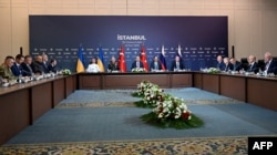 Переговори української та російської делегацій за посередництва Туреччини. Стамбул, 23 липня 2025 року