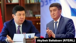 Темир Сариев жана Сооронбай Жээнбеков.