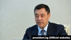 Президент Садыр Жапаров.