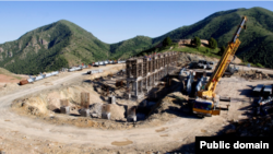 Золоторудное месторождение Бозумчак. Фото из Интернета. 