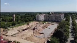 Гідрогеологічну станцію «Феофанія» поспіхом забудовують (відео з дрону)