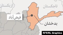 ولایت بدخشان در نقشه افغانستان 