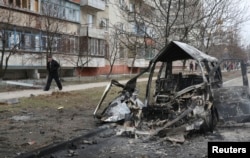 Маріуполь, мікрорайон Східний, 24 січня 2015 року