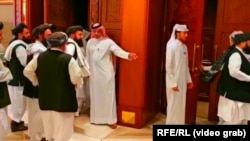 قطر کې د طالبانو یو انځور. ارشیف