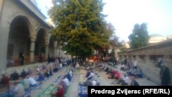 تصویر آرشیف: نماز عید در بوسنیا 