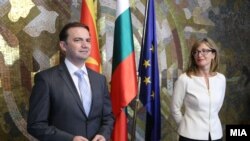 Прес-конференција на Бујар Османи и Екатерина Захариева на самитот на Берлинскиот процес, архивска фотографија 