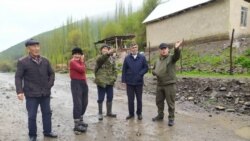 Зергер айылынын тургундарын эскертүү иши. 15-апрель, 2020-жыл.