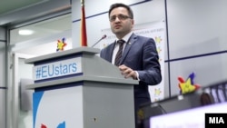 Вицепремиерот за евроинтеграции Фатмир Бесими.