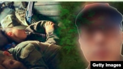 Жапар Украинадагы согуштан туугандарына жиберген сүрөттөр.