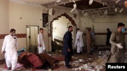 مسجدی در شهر کویته که در آن روز جمعه انفجار رخ داد. August 16, 2019