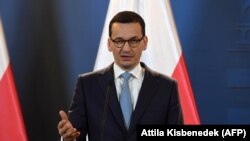 Premierul Poloniei Mateusz Morawiecki. 3 ianuarie 2018