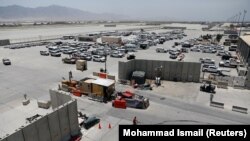 میدان هوایی بگرام در زمان حضور نیروهای آمریکایی یکی از پایگاه های بزرگ آنها در افغانستان بود