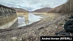 Barajul Paltinu, golit