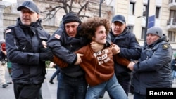 У Грузії поліція розігнала протест опозиції проти результатів виборів Мате Девідзе (фото ілюстративне)