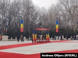 Palatul Cotroceni, pregătiri pentru ceremonia de final de mandat al lui Klaus Iohannis.
