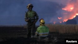 Шумски пожар надвор во Шпанија, 18 јули 2022 година