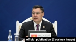 Садыр Жапаров. 