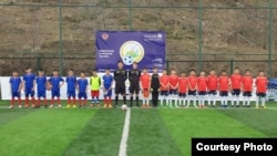 Ош шаарындагы футболдук турнир. 25-март, 2021-жыл.