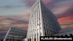 Здание Министерства юстиции в Москве