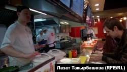 Москвадагы кыргыз кафеси