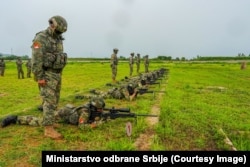 Спільні військові навчання спеціальних підрозділів Сербії та Китаю. Китай, провінція Хебей