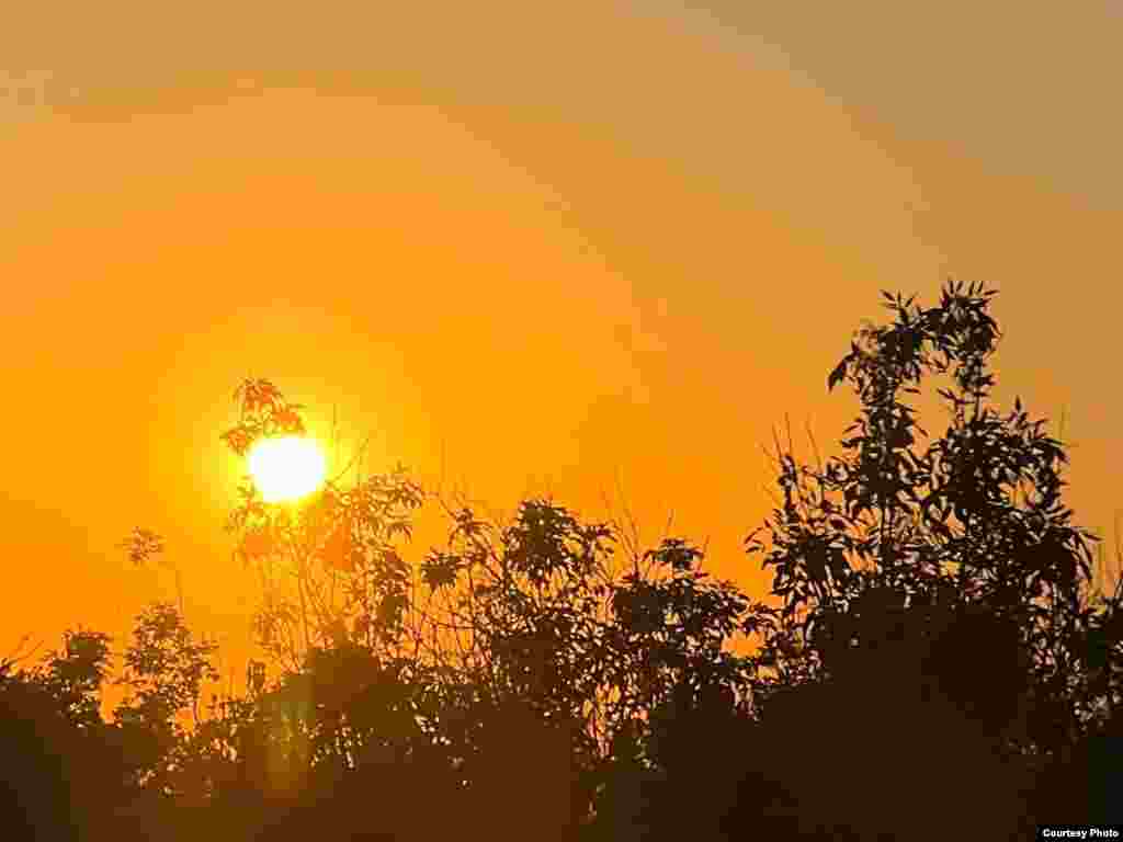 Закат в Добрудже