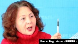 Гульбахрам Жунис, председатель движения "Желтоксан-86". Алматы, 4  ноября 2010 года.