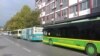 Автобуси за превоз на ученици во Битола. 