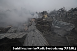 Приватний сектор Покровська після чергового бомбардування російськими КАБами