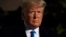 US President Donald Trump 