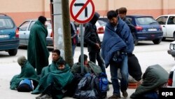 Мигранти во Србија.