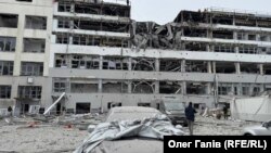 Наслідки російського обстрілу в Києві, 6 квітня 2025 року