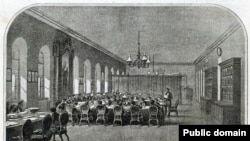 Заседание Редакционной комиссии по освобождению крестьян. Россия, 1860-е годы