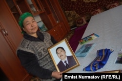 Чынара Бечелова супруга погибшего милиционера Мыктыбека Сулайманова