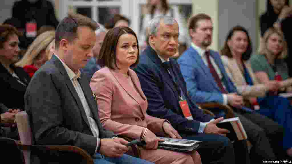 Франак Вячорка, Сьвятлана Ціханоўская, Павал Латушка