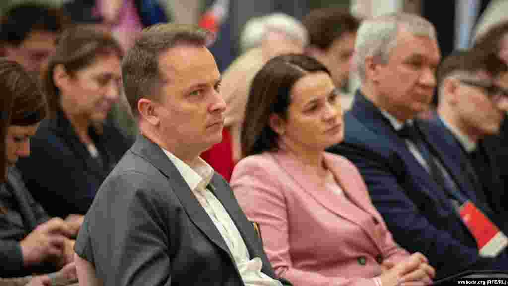 Франак Вячорка, Сьвятлана Ціханоўская, Павал Латушка