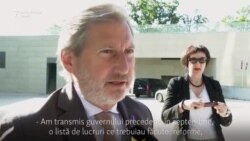 Schimbarea politică de la Chișinău văzută de miniștri ai UE