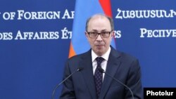 Армениянын тышкы иштер министри Ара Айвазян. 26-апрель, 2021-жыл.