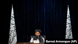 د طالبانو حکومت ویاند ذبیح‌الله مجاهد