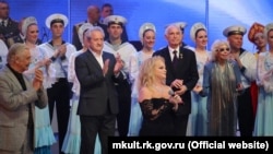 Лариса Долина на открытии фестиваля «Великое русское слово» в Крыму, 17 сентября 2019 года