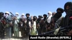 جنگجویان گروه طالبان در ولایت ارزگان